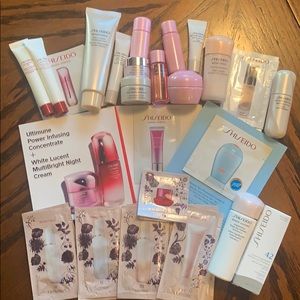 New Shiseido skincare sample bundle